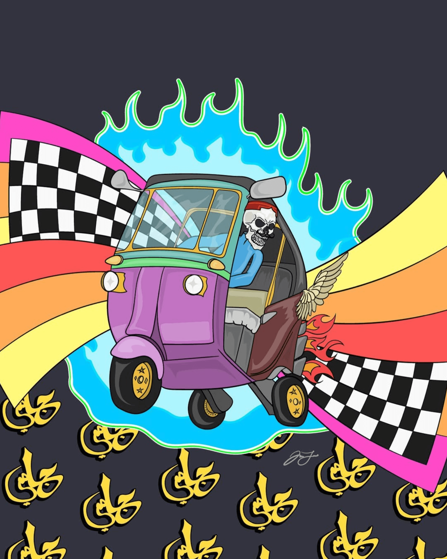 Digital Art in Illustrator artwork